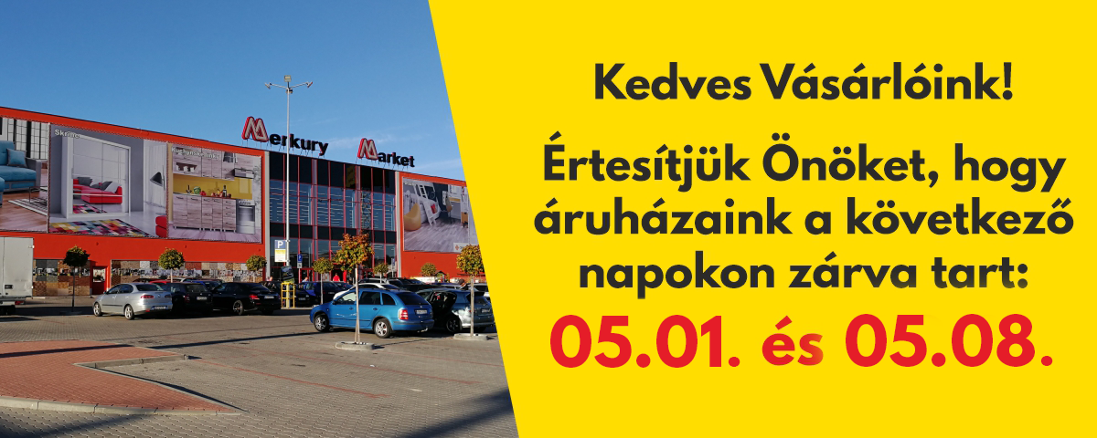 Merkury Market Komarno Nyitas